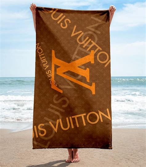 lv beach towel|lv towel price.